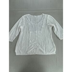 Unbranded Crochet Beachy Coastal Cowgirl Coastal Grandma Top